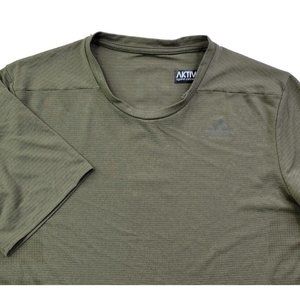 Adidas Running Climacool Men's S Green Athletic T-Shirt Vented Performance AKTIV
